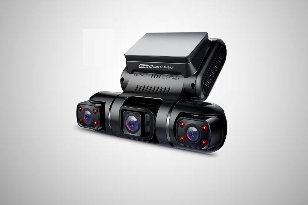 Pruveeo d90 4-channel dash cam