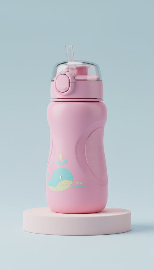 Ergonomic Glitter Sip Cup