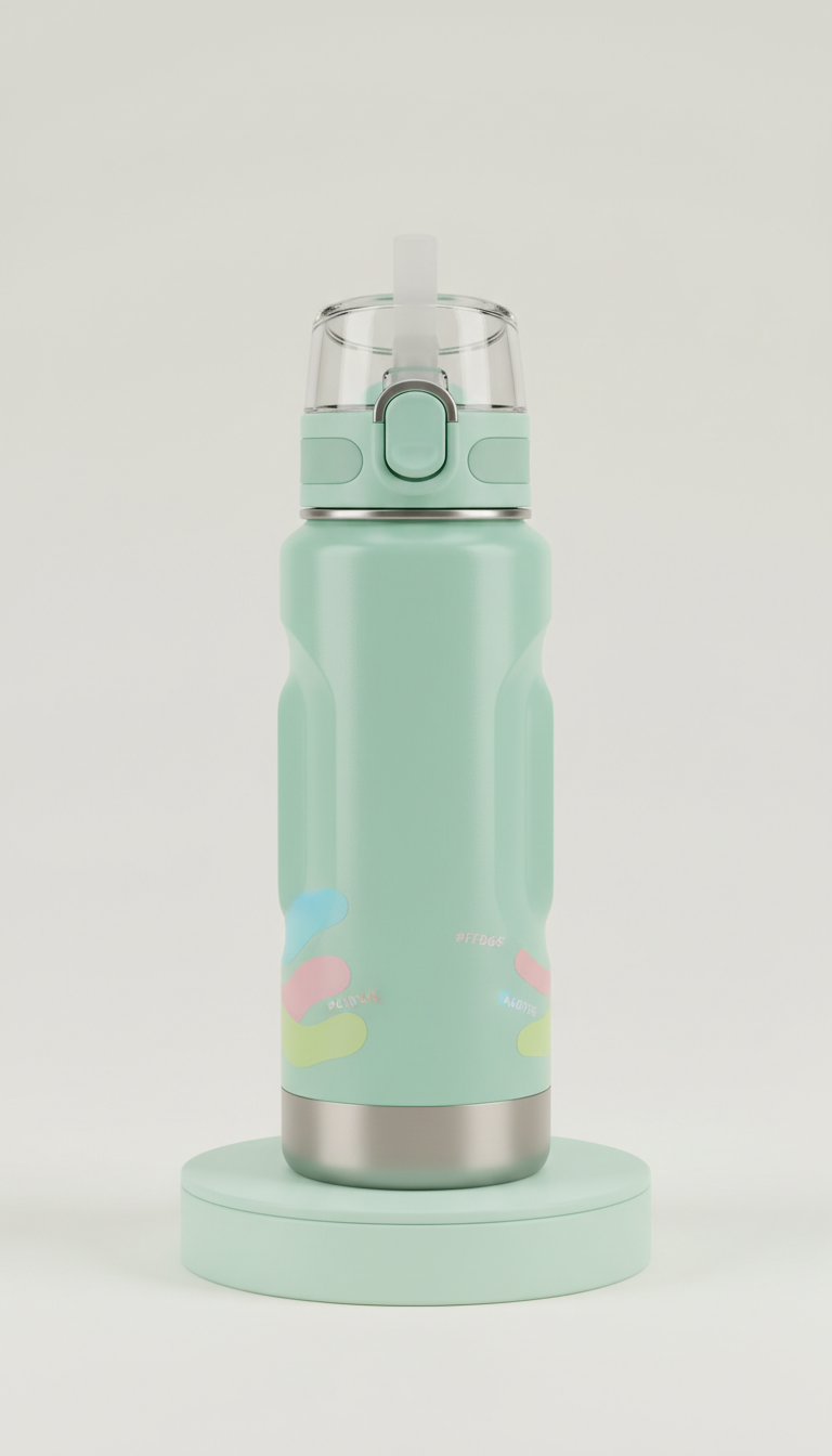 Elegant Pastel Stainless Tumbler