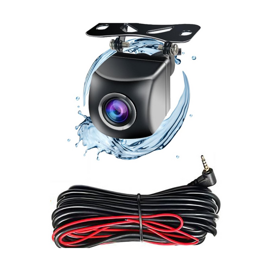 Pruveeo Rear Backup Camera with 3.5mm to 4-Pin Cable